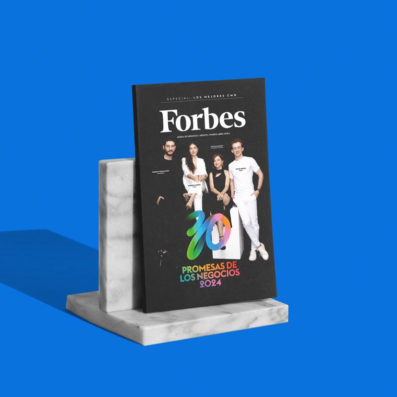Portada de la Revista Forbes México 30 Promesas 2024