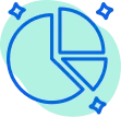 Icono de gráfica circular